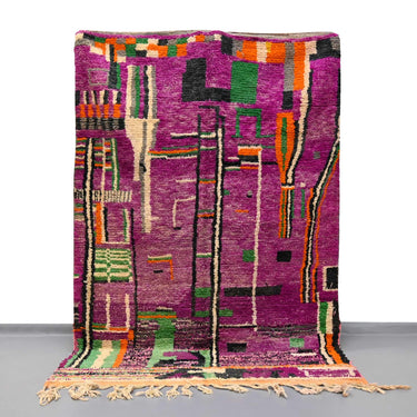 Moroccan Vintage Rug 5.6 x 8.8 feet / 172 x 268 cm - Ettilux Home
